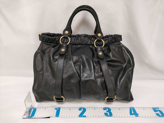 Miu Miu Vitello Luxe 2-Way Handbag