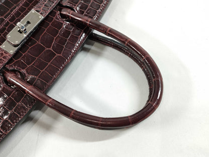 HERMES Hermes Crocodile Handbag