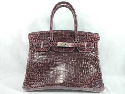 HERMES Hermes Crocodile Handbag