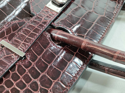 HERMES Hermes Crocodile Handbag