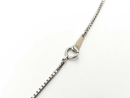 Sapphire and Diamond PT900/850 9.2g Necklace 