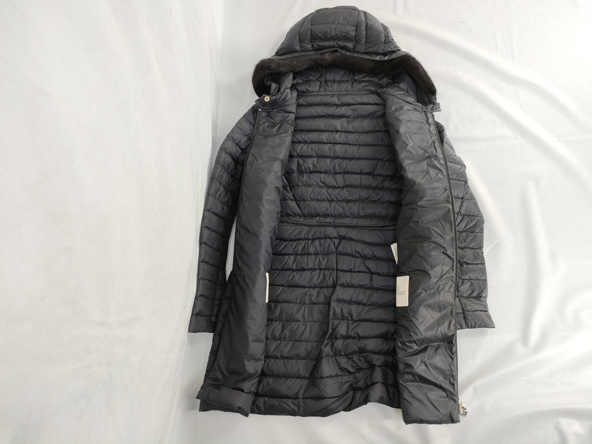 MONCLER MONCLER BARBELFUR Moncler Women's Down Jacket Size 0 Jacket