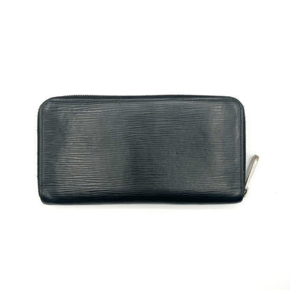 LOUIS VUITTON Epi Zippy Wallet Long Wallet Noir