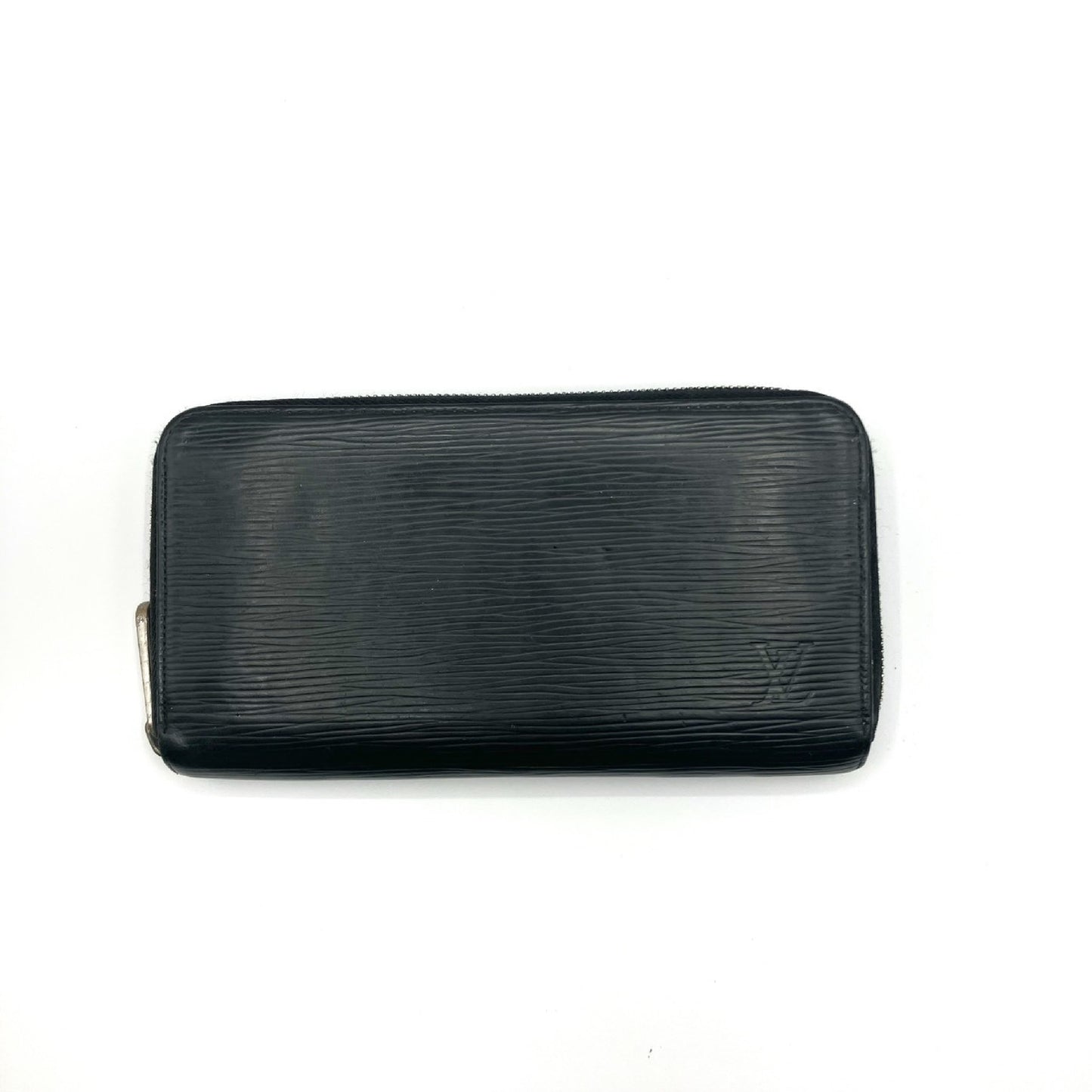 LOUIS VUITTON Epi Zippy Wallet Long Wallet Noir