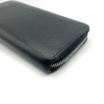 LOUIS VUITTON Epi Zippy Wallet Long Wallet Noir
