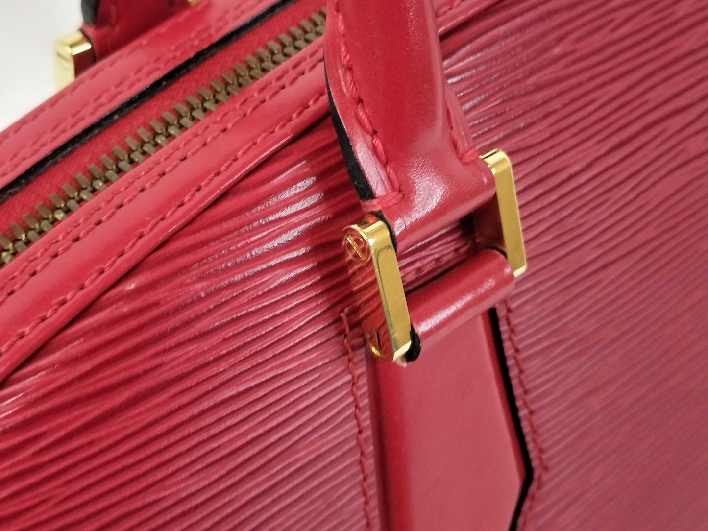 LOUIS VUITTON Epi M52087 Jasmine TH0948 Handle Damaged Handbag