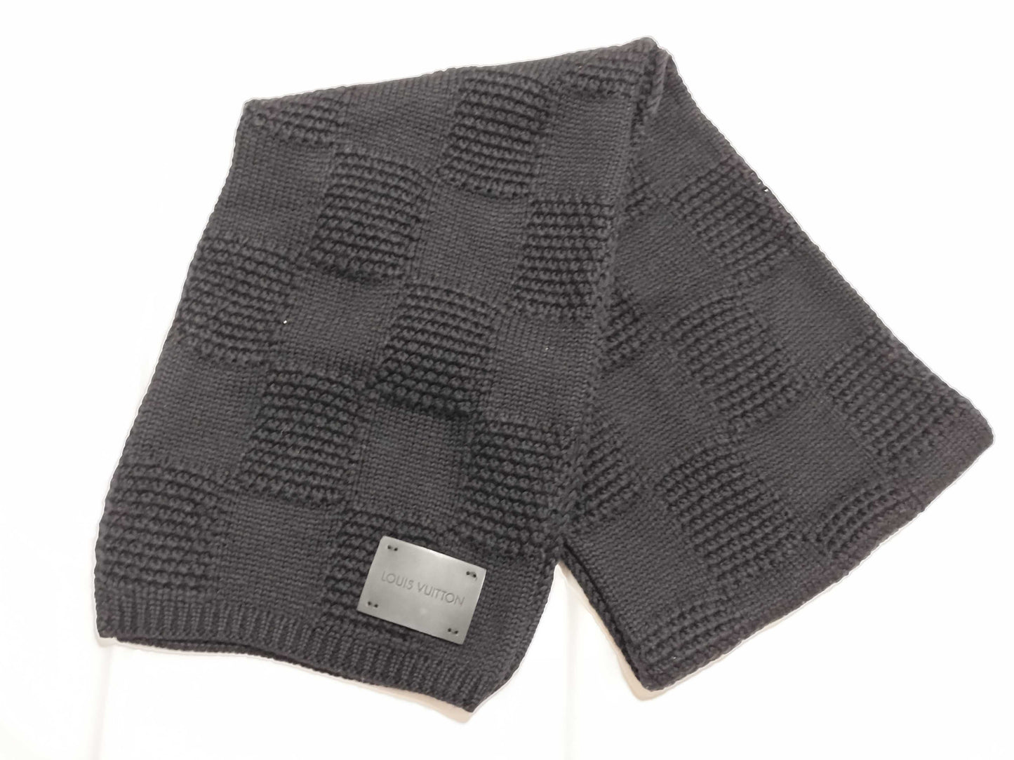 LOUIS VUITTON Damier Echarpe Damier Scarf