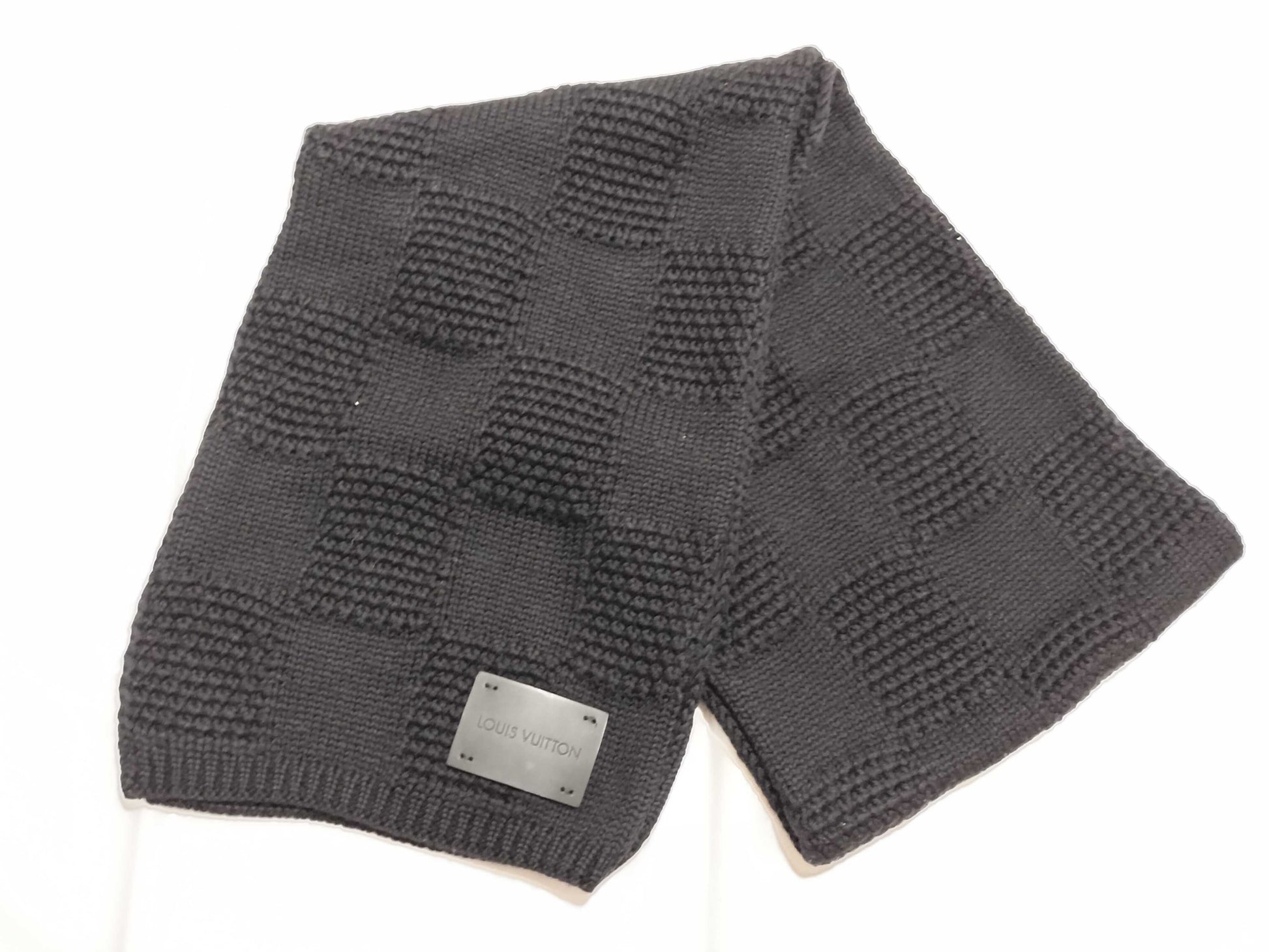 LOUIS VUITTON Damier Echarpe Damier Scarf