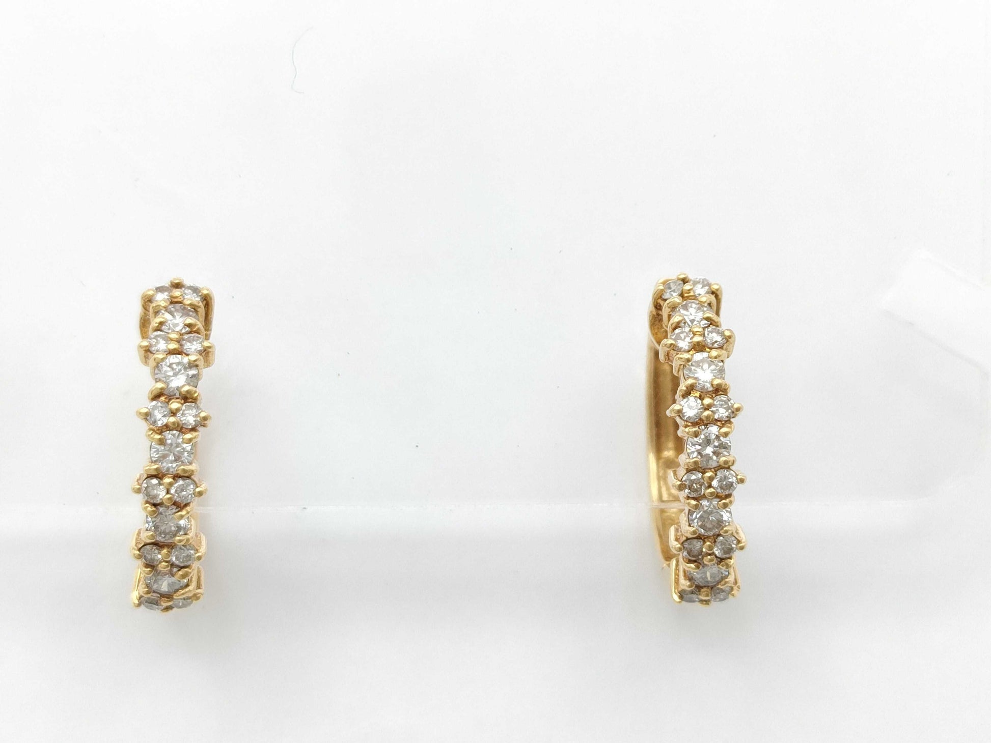 D0.27ct K18 3.9g Earrings 
