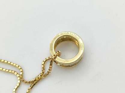 FOPE D0.29ct YG 750/K18 6.1g Necklace 