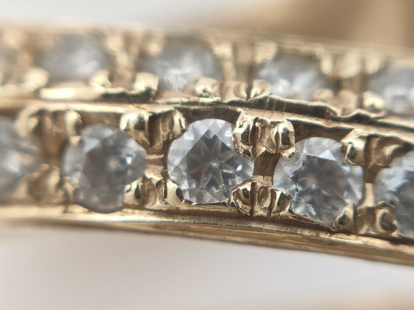 Transparent Stone K14 7.2g Pendant Top 