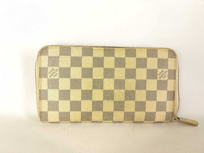 LOUIS VUITTON Damier Azur Zippy Organizer Damier Azur N60012 VI2047 Wallet