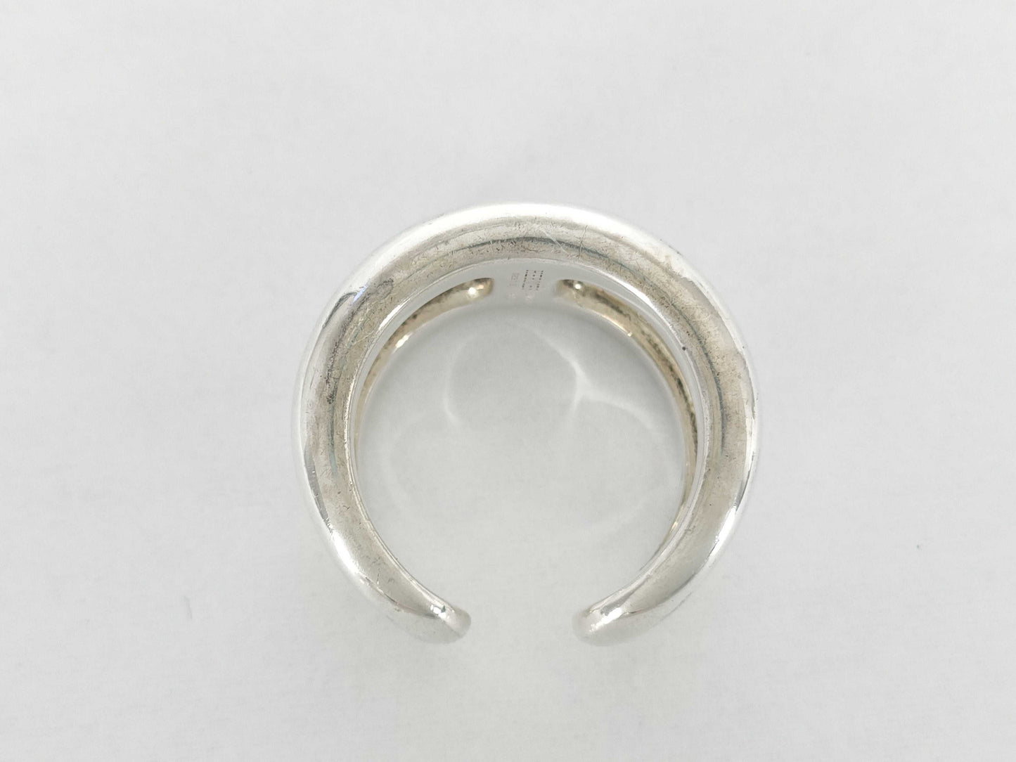HERMES HERMES Osmozu GM Silver Ring