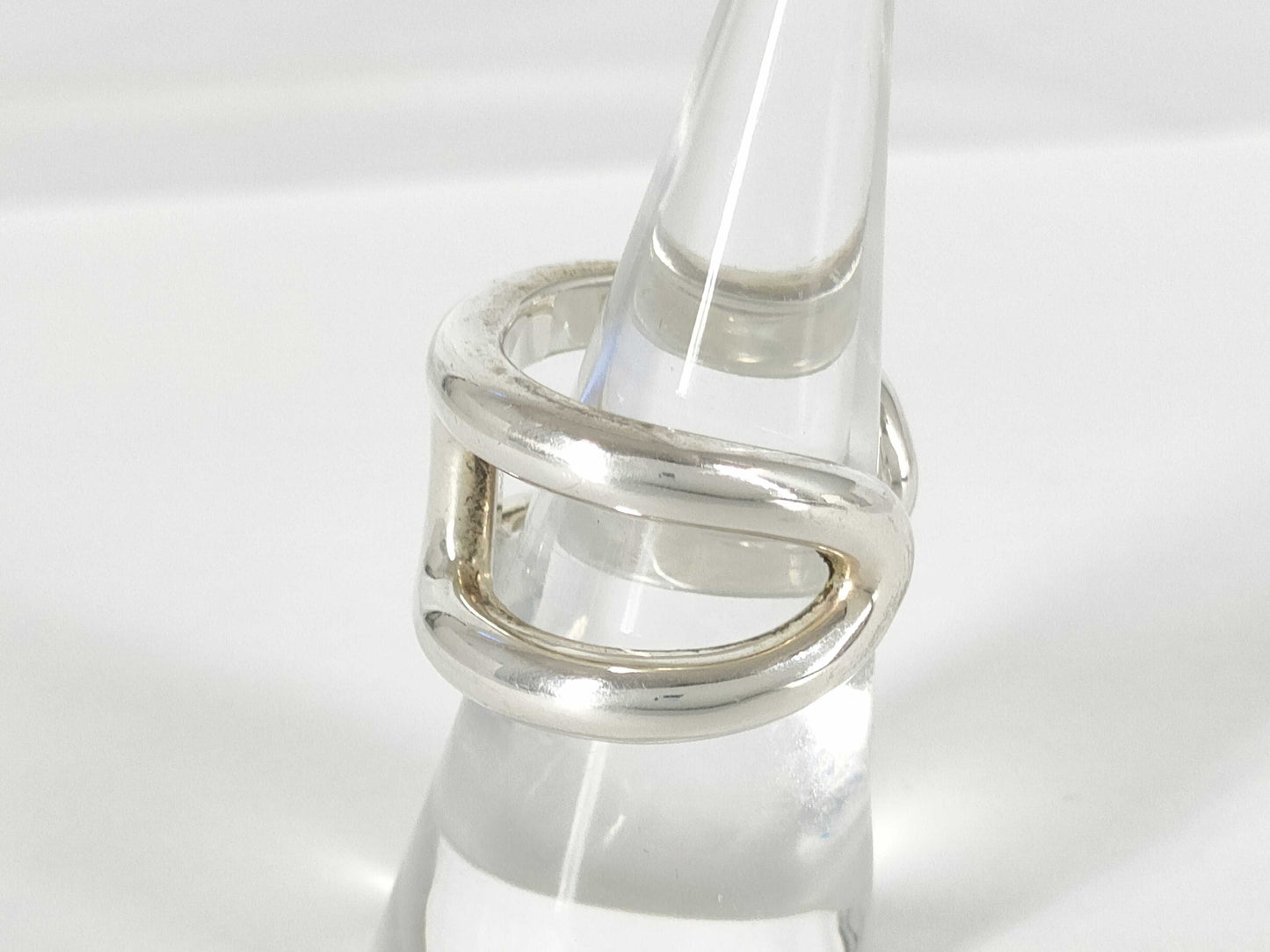 HERMES HERMES Osmozu GM Silver Ring