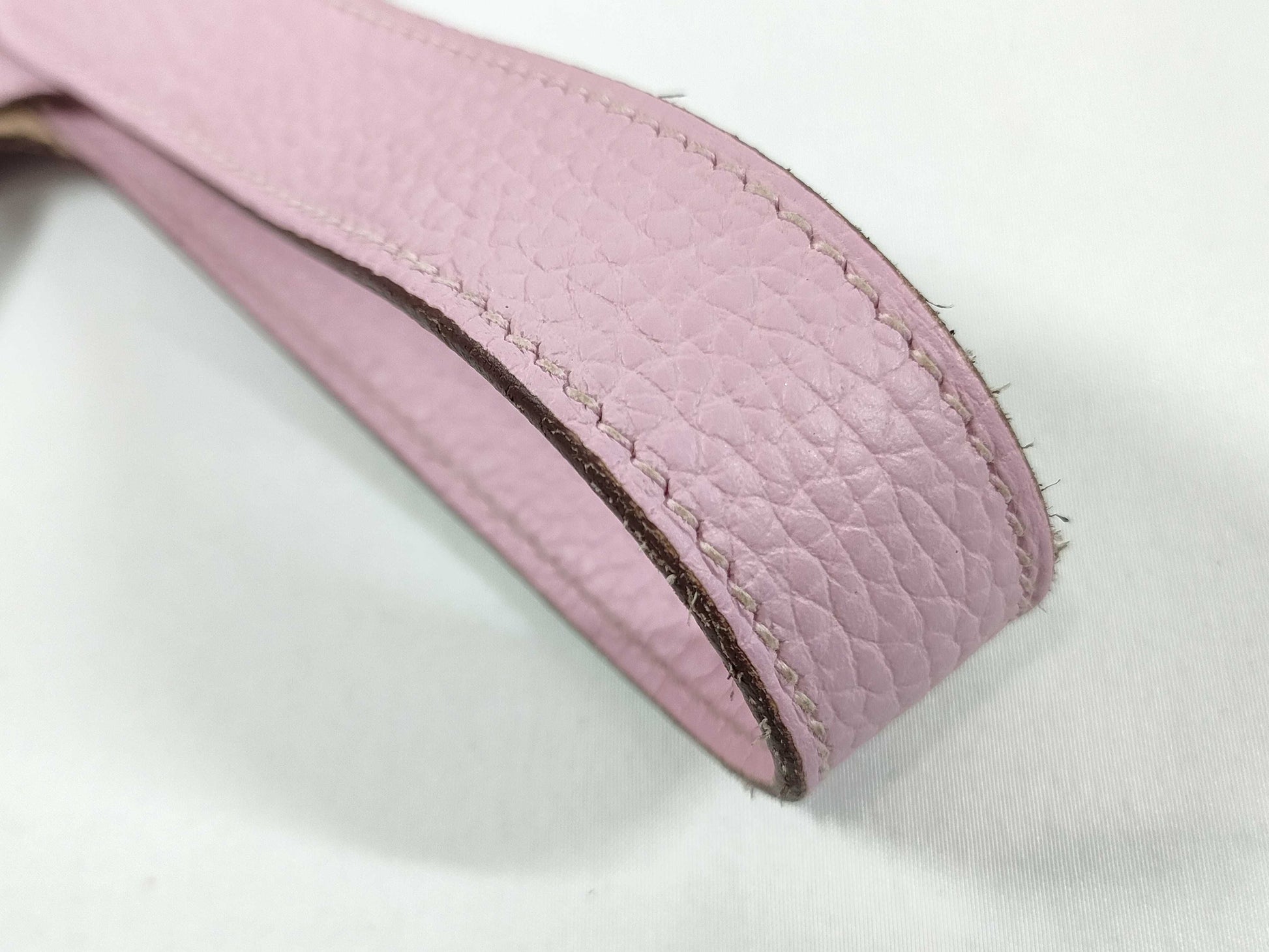 HERMES Picotin Lock PM Handbag in Mauve Sylvestre and Taurillon Clemence Leather with B Stamp