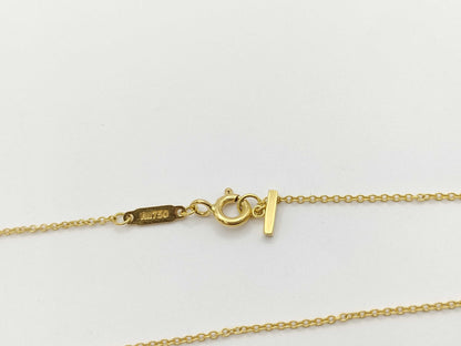 Tiffany & Co. T Smile Small Necklace in Yellow Gold and Au750, 3.0g 