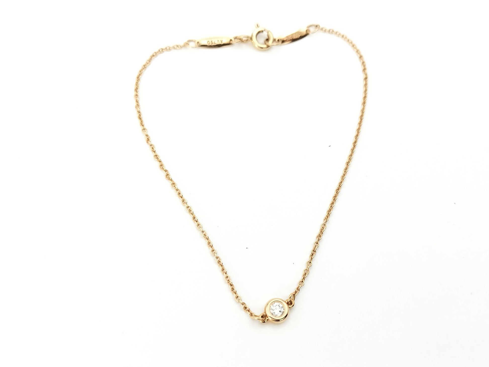 Tiffany & Co. By the Yard 1PD PG Au750 1.3g Bracelet/Bangle 