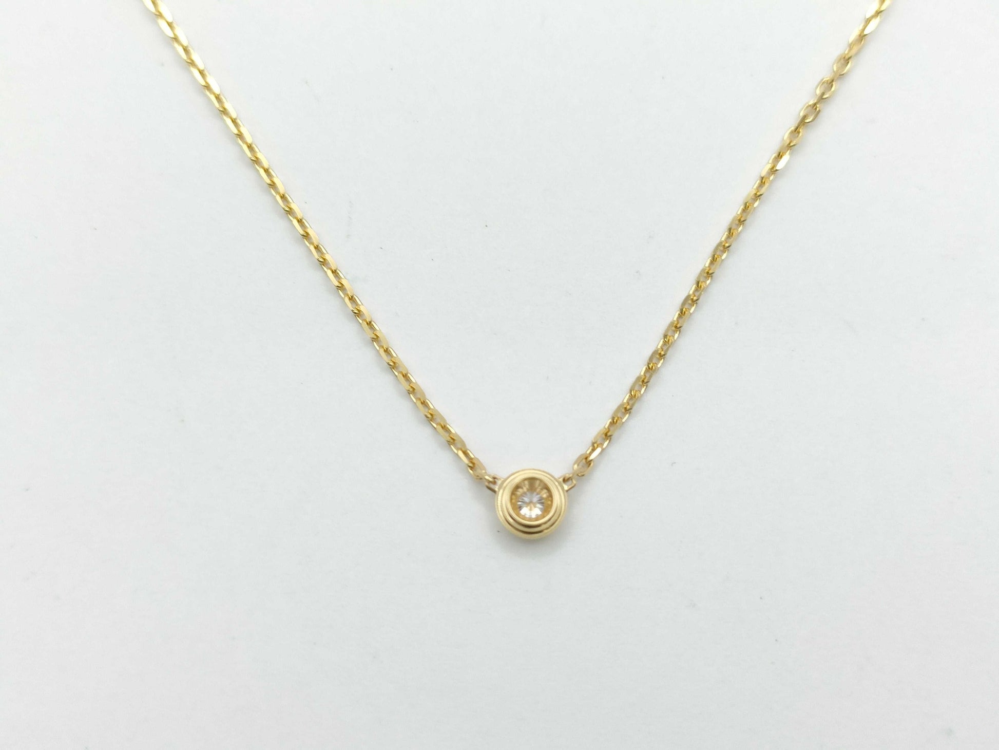 Cartier D'Amour Diamant Léger XS Au750 2.3g Necklace 