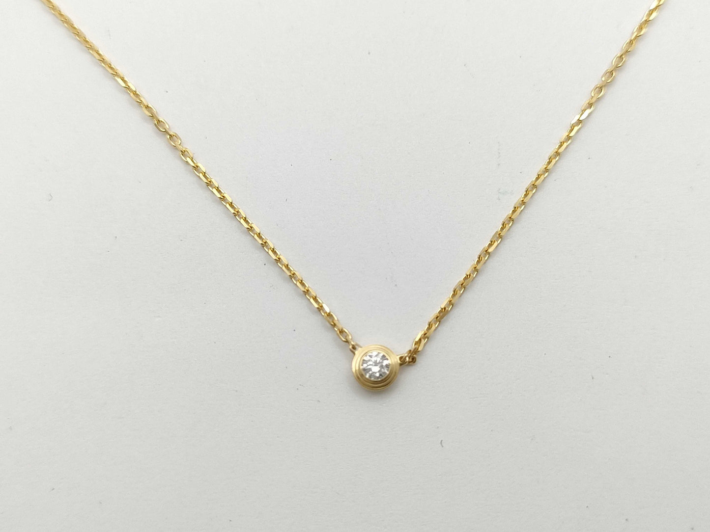 Cartier D'Amour Diamant Léger XS Au750 2.3g Necklace 