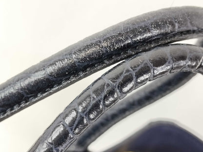 ADMJ Crocodile Embossed Handbag