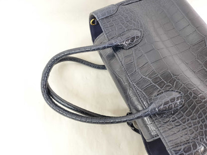 ADMJ Crocodile Embossed Handbag