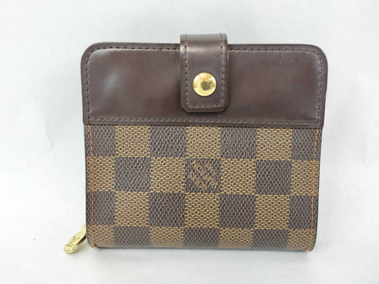 LOUIS VUITTON Damier Compact Zip Wallet
