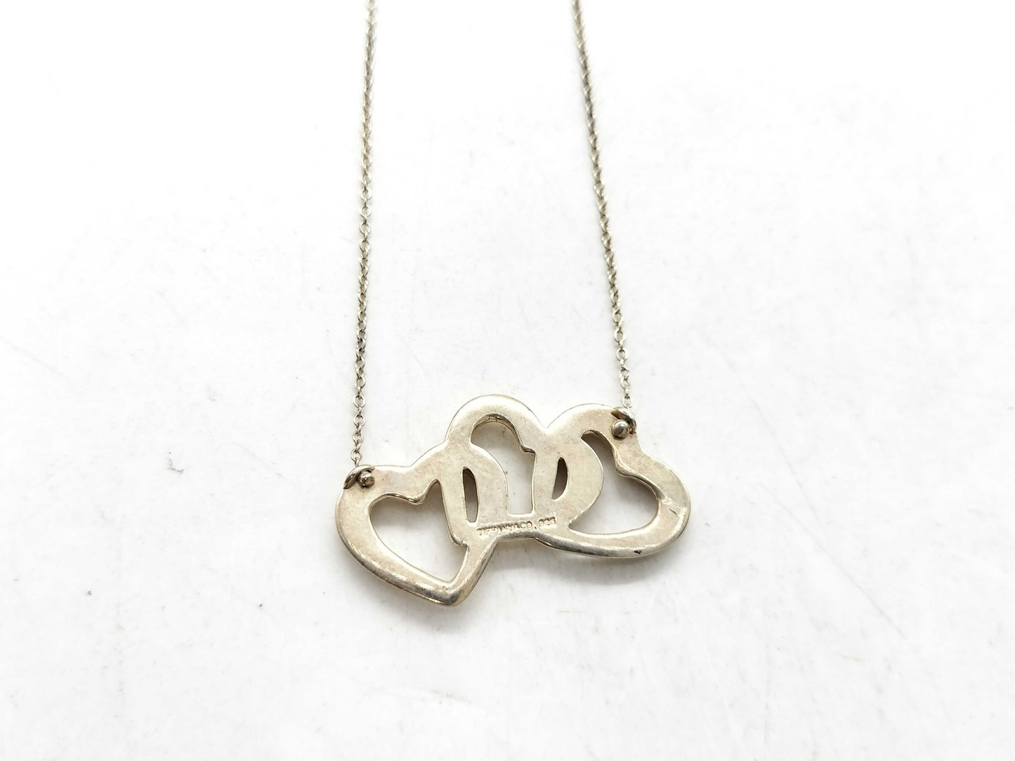 Tiffany & Co. Tiffany Triple Heart Necklace