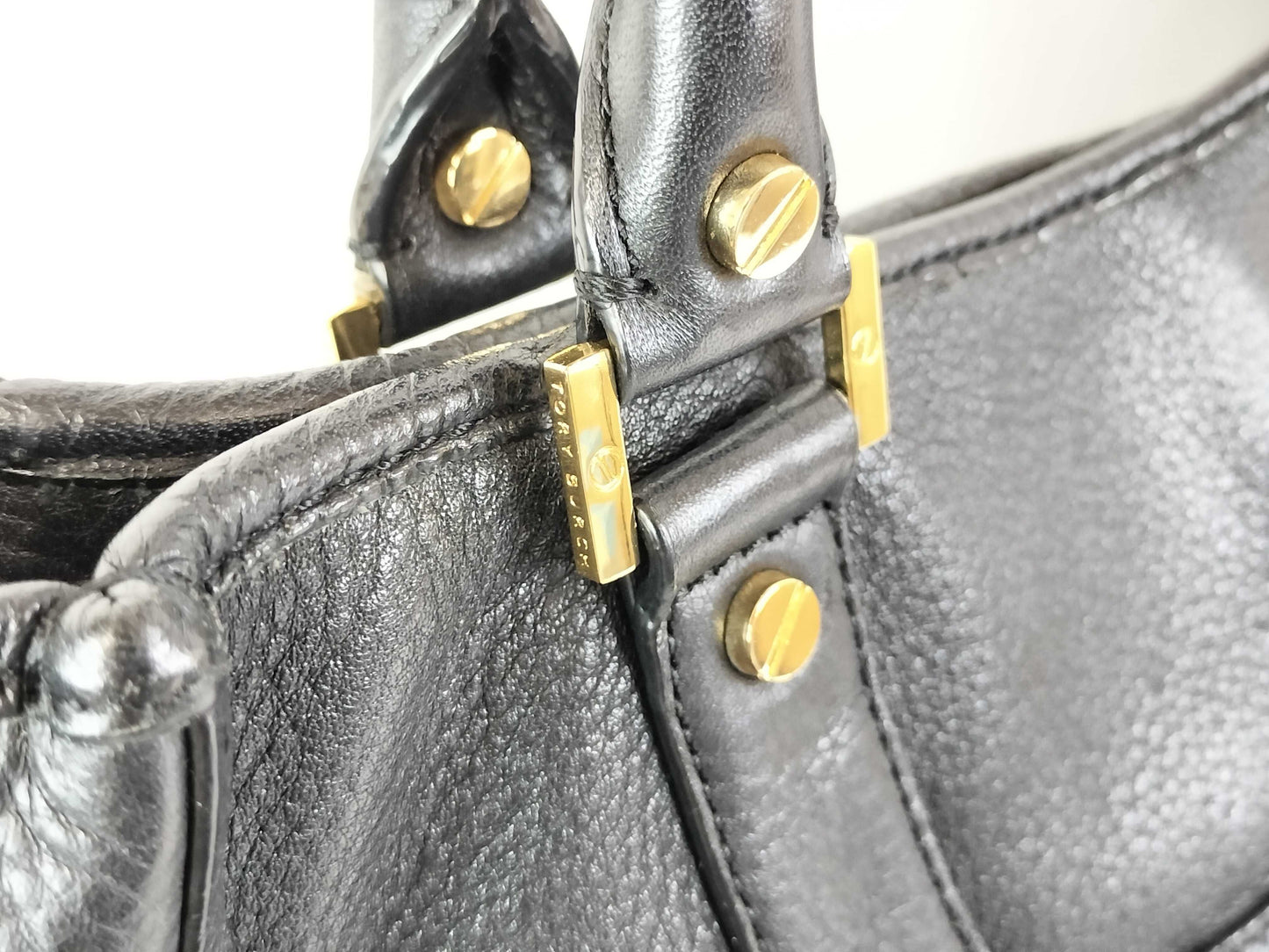 Tory Burch Leather 2-Way Tote Bag