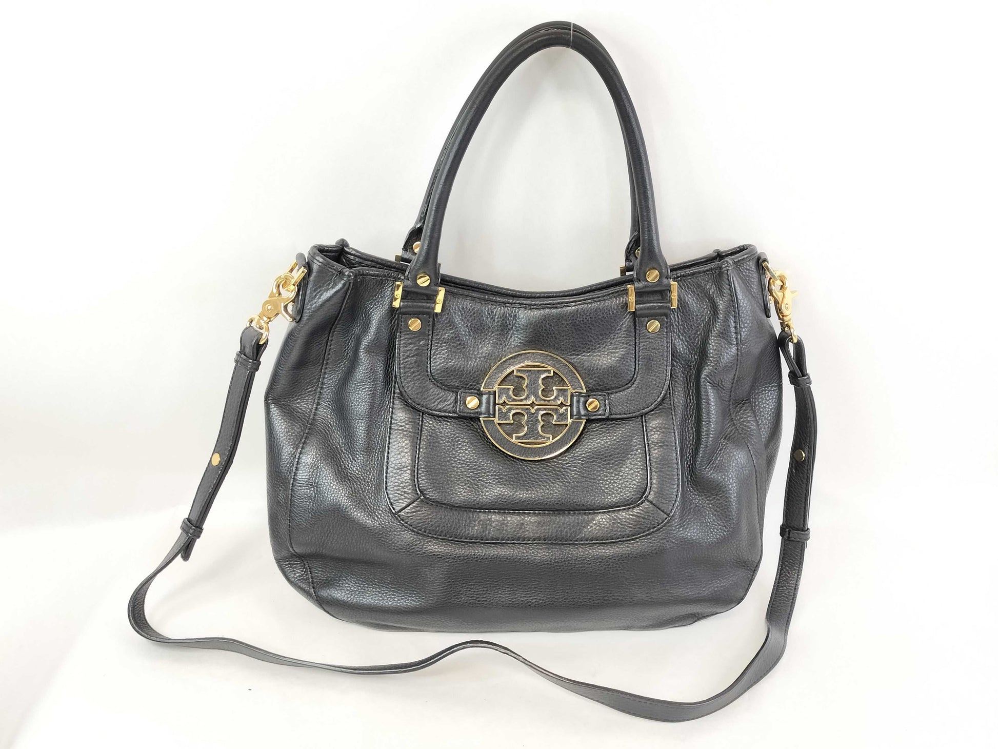 Tory Burch Leather 2-Way Tote Bag