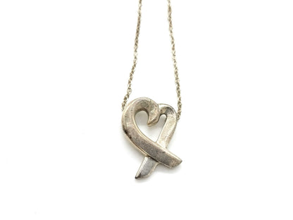 Tiffany & Co. Tiffany 925 Loving Heart Necklace