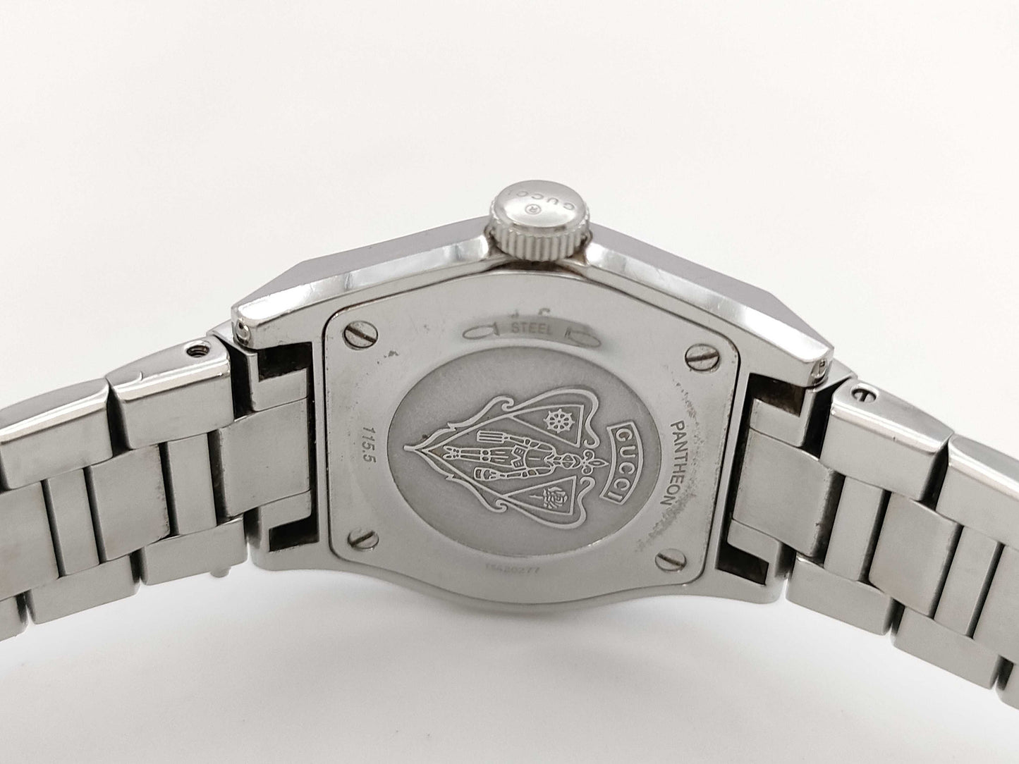 GUCCI Pantheon 115.5 Silver Dial Quartz Women's Watch 13420277