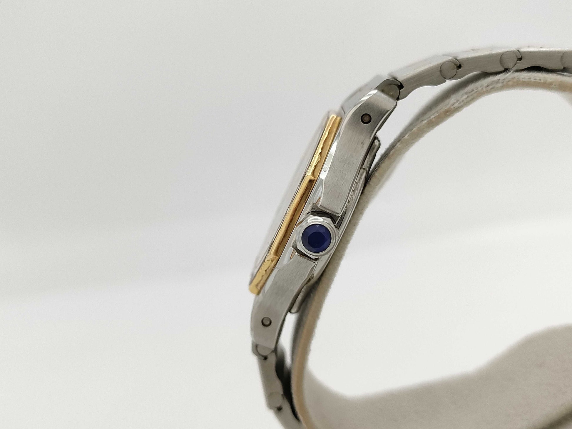 Cartier Santos Cocktail SM W2001683 Ivory Dial 187903 13049 Quartz Women's Watch