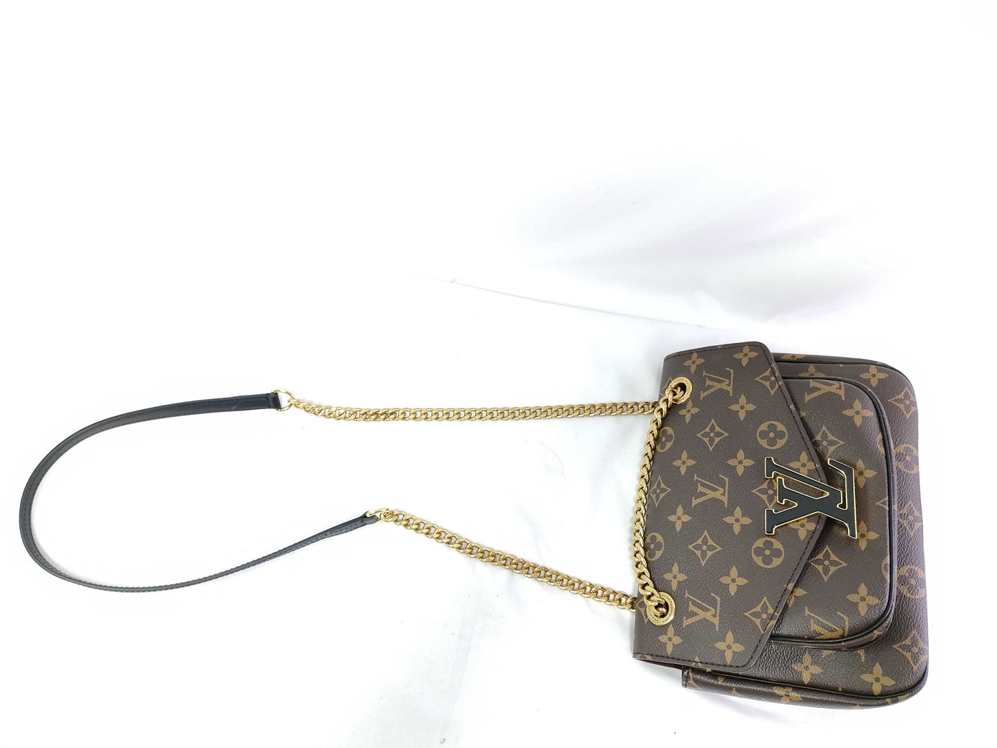 LOUIS VUITTON Monogram Passy M45592 Brown Shoulder Bag