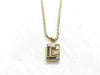 GIVENCHY Logo Stone Necklace