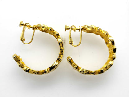 MOSCHINO Logo Earrings