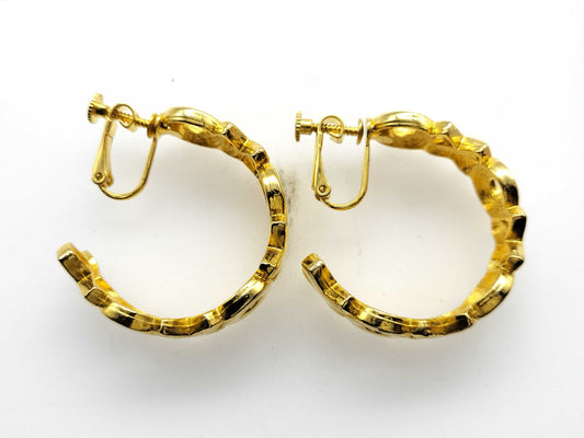 MOSCHINO Logo Earrings