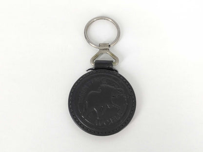 HUNTING WORLD Leather Logo Keychain Key Case/Keychain
