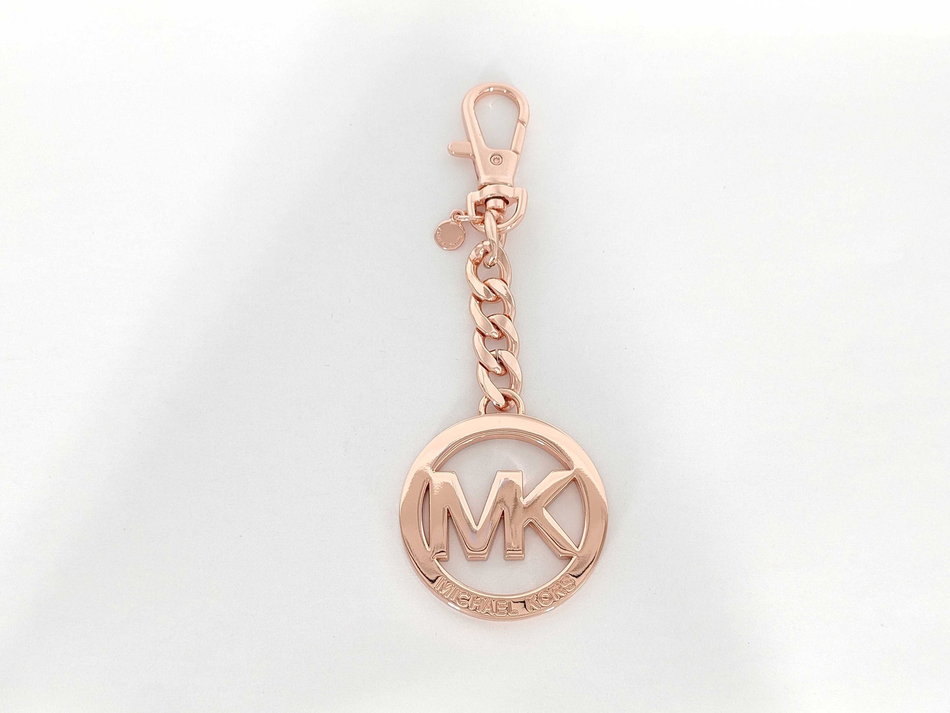 Michael Kors Logo Bag Charm Keychain Key Case Keychain