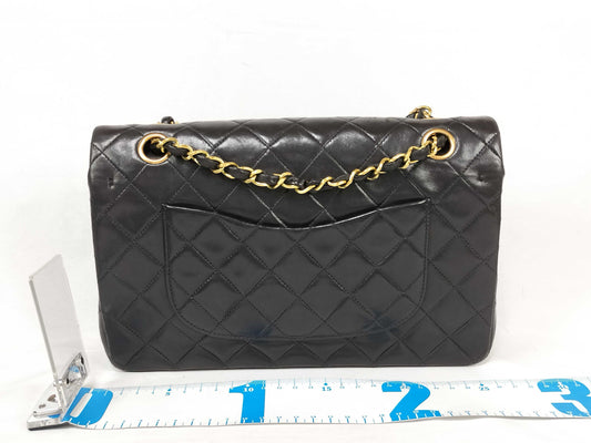 CHANEL Matelasse Double Flap Matelasse 25 Lambskin Shoulder Bag, No. 3