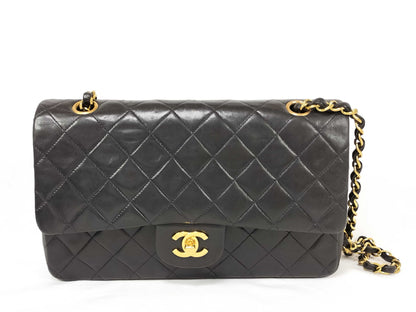CHANEL Matelasse Double Flap Matelasse 25 Lambskin Shoulder Bag, No. 3