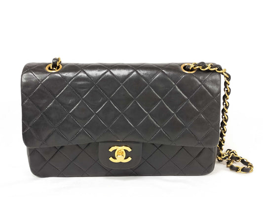 CHANEL Matelasse Double Flap Matelasse 25 Lambskin Shoulder Bag, No. 3