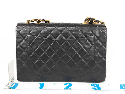 CHANEL Matelasse Large Matelasse Chain Shoulder Bag, Black, No. 2