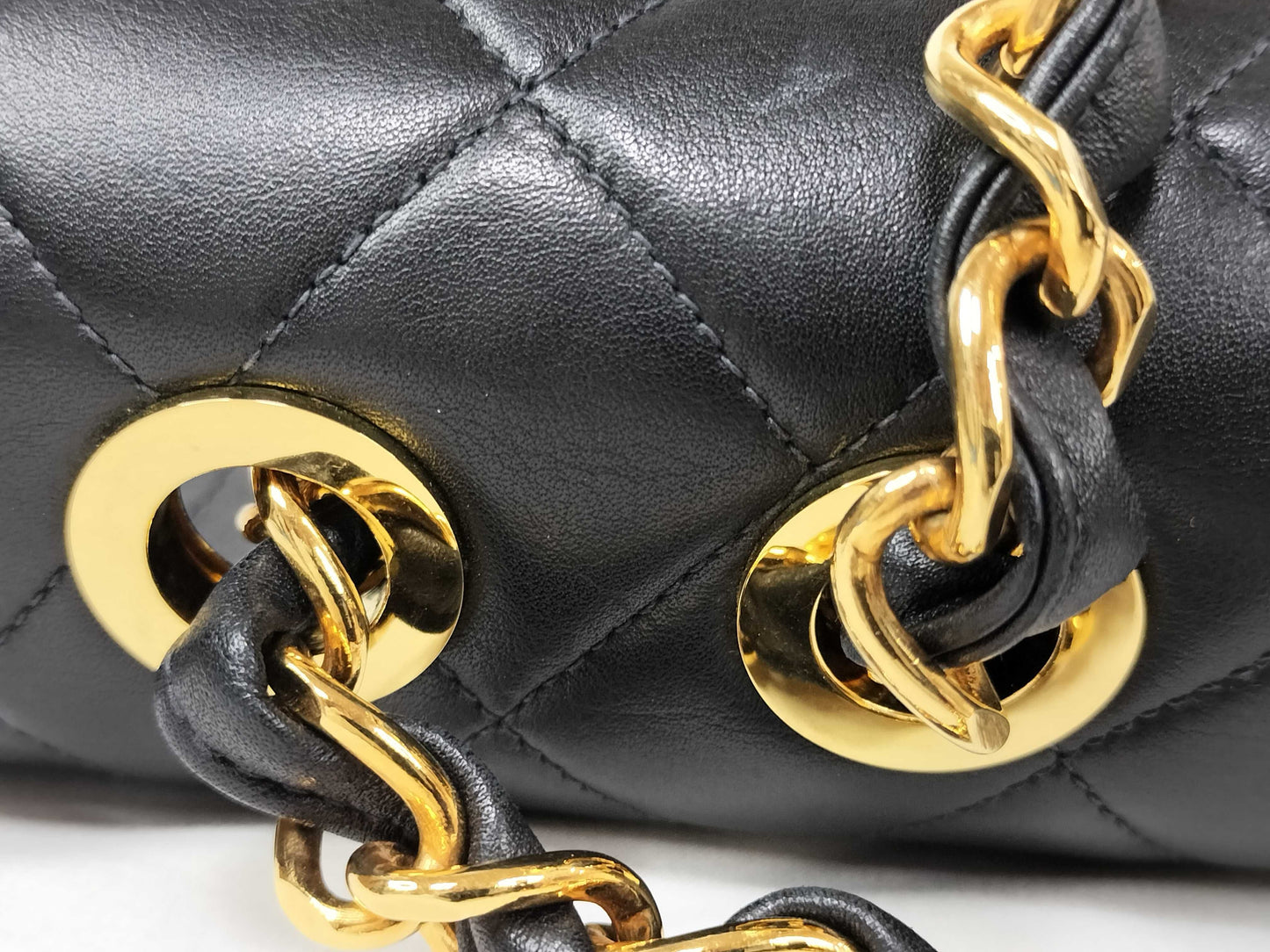 CHANEL Matelasse Large Matelasse Chain Shoulder Bag, Black, No. 2