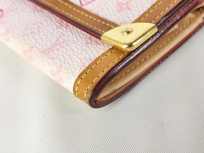 LOUIS VUITTON Cherry Blossom Monogram Wallet M92025 Coin Case