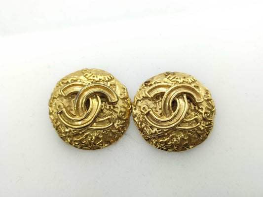 CHANEL Coco Mark Earrings 95A Earrings