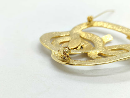 CHANEL Coco Mark Heart Brooch 95P Brooch