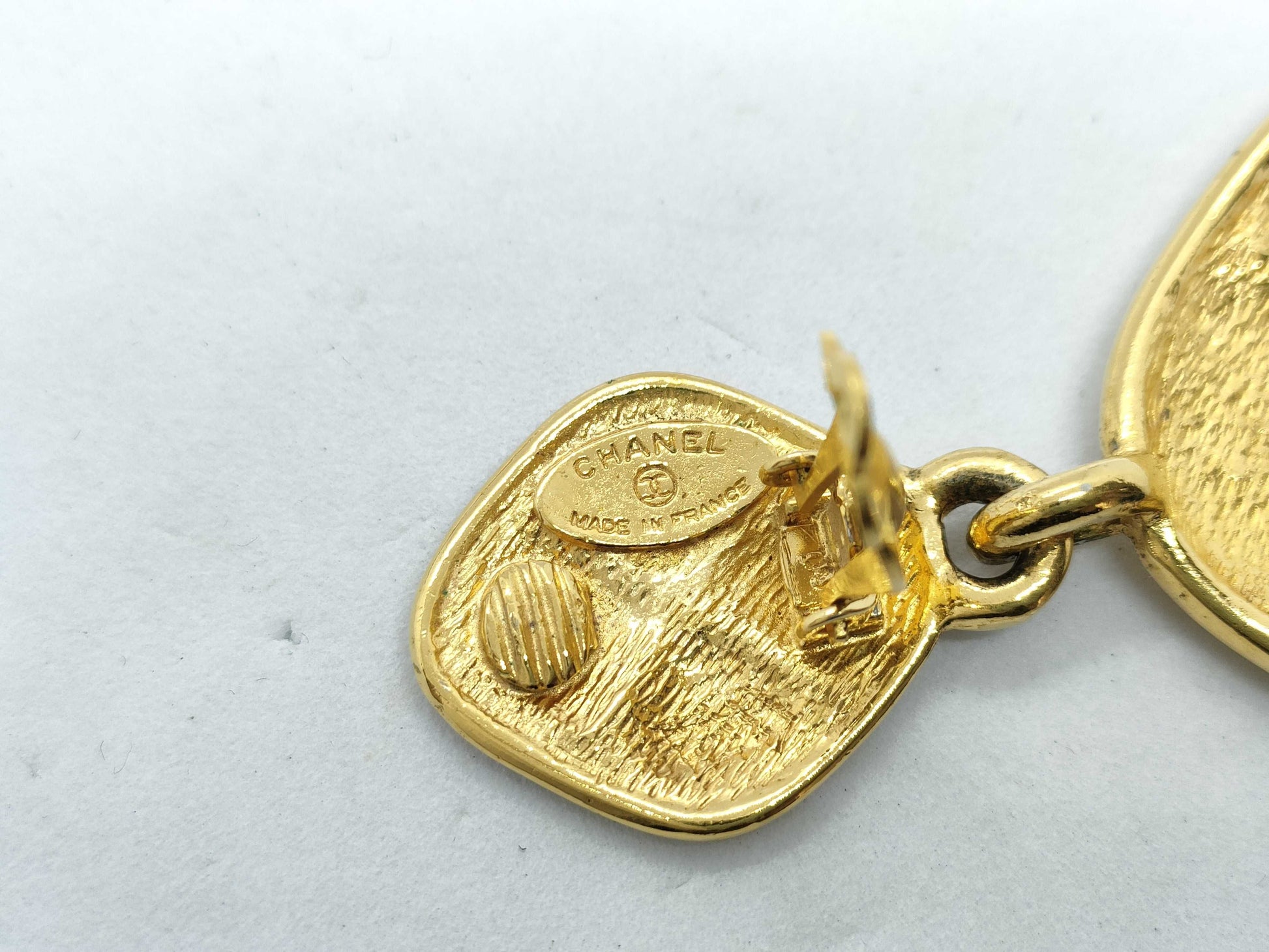 CHANEL Matelasse Earrings