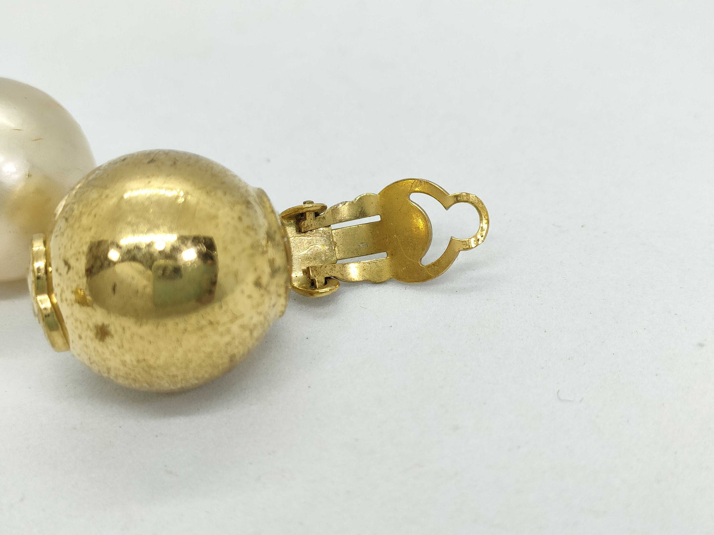 CHANEL Chanel Ball Pearl Earrings 28 Earrings