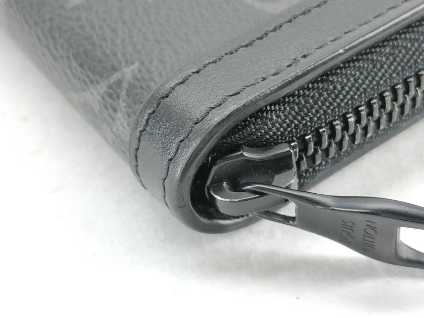 LOUIS VUITTON M80558 Monogram Eclipse Trunk Zippy Wallet RFID Verified, Box and Dust Bag Included