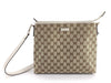 GUCCI GG Canvas 388924 GG Canvas Shoulder Bag Canvas x Leather Beige Ivory Shoulder Bag